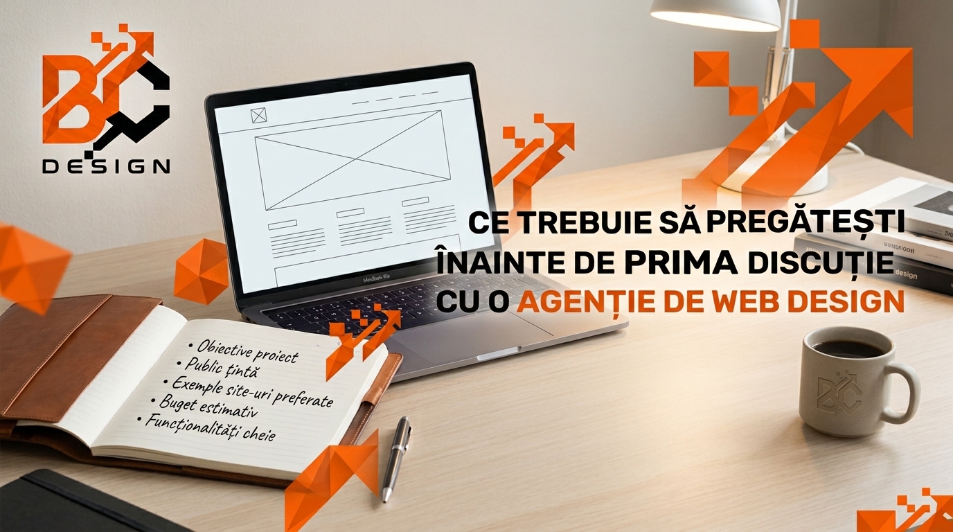 Ce Trebuie Să Pregătești Înainte de Prima Discuție cu o Agenție de Web Design