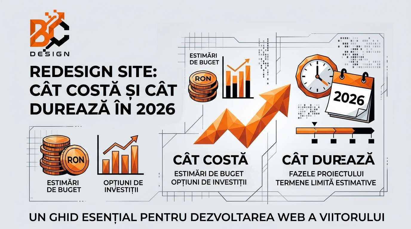 Redesign Site: Cât Costă și Cât Durează în 2026