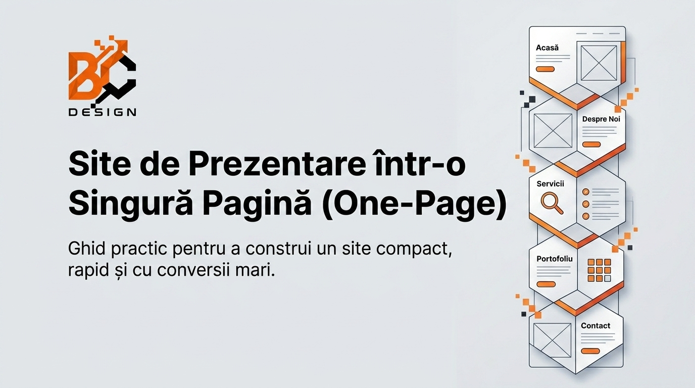 Site One-Page: Cui i se Potrivește în 2026